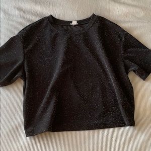 Sparkly Crop Top Garage